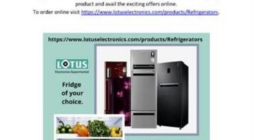 Lotus Electronics – Refrigerator Shop In Indore