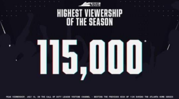 Call Of Duty World League Hits Viewer Record
