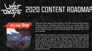 Last Oasis Roadmap 2020