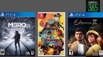 Physical Game Deals: Metro Exodus, Shenmue 3, Streets of Rage 4, Tekken 7 and more