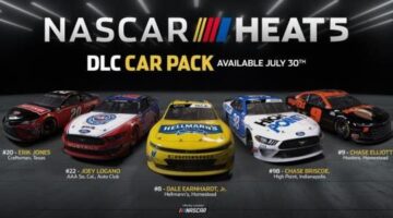 NASCAR Heat 5 July Car Pack now available