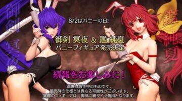 Muv-Luv Getting Meiya & Sumika Bunny Girl Figures by FREEing