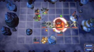 Command steampunk airships in Steam Tactics on Xbox One, PS4. PS Vita and Switch
