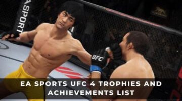 EA SPORTS UFC 4 Trophies and Achievements List Revealed