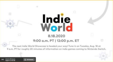 Nintendo Indie World Showcase Live Stream Announced for August 18, 2020 – Switcher.gg