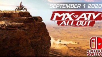 The off-road racing game “MX vs ATV All Out” is now available for the Nintendo Switch