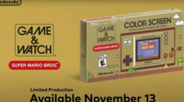 Super Mario Bros. Game & Watch Announced