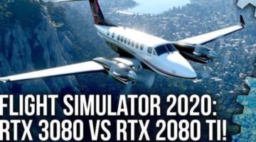 Flight Simulator 2020: RTX 3080 vs RTX 2080 Ti – a 4K Head-to-Head Shoot-Out!