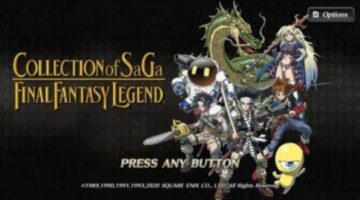 Collection of Saga: Final Fantasy Legend trailer debuts at Tokyo Game Show