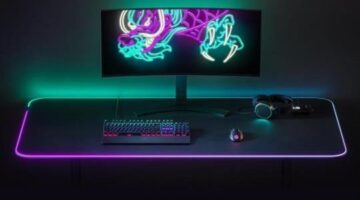 SteelSeries supersizes its new RGB mousepads
