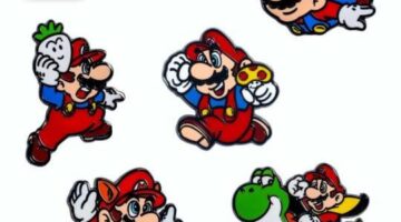 Super Mario 35th Pin Set Restocked in Nintendo Store