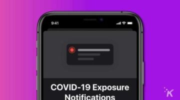 How do the new COVID-19 exposure notifications work on iOS 14?