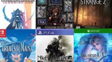 Amazon Square Enix Game Sale For PS4, Xbox One & Switch