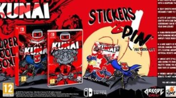 KUNAI’s special retail boxed edition is now available for the Nintendo Switch in Europe