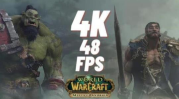 Mists of Pandaria Cinematic in 4K and 48 FPS