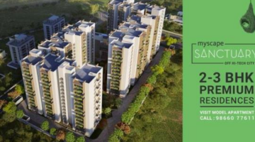 2BHK & 3BHK Apartments in Hitech City