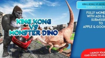 King Kong vs Monster Dino game source code