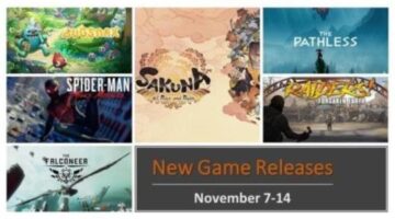 16 New Game Releases [November 7th to November 14th]