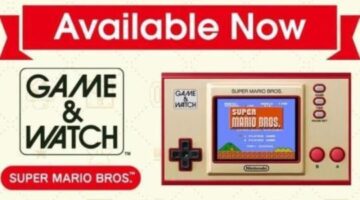 Game & Watch Super Mario Bros Limited Edition