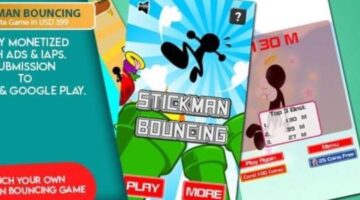 Launch your own Stickman bouncing source code