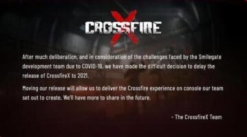Xbox-Exclusive CrossfireX Delayed to 2021