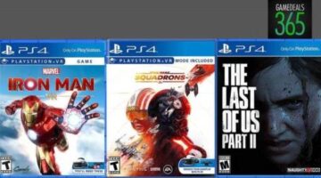 Game Deals: Star Wars Squadrons, Iron Man VR, The Last of Us Part II, and more