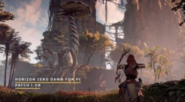 Patch 1.08 for Horizon Zero Dawn on PC is live