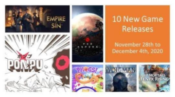 10 New Game Releases [November 28th to December 4th, 2020]