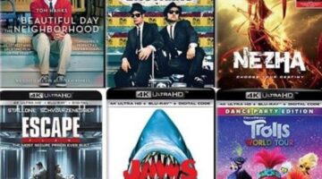 Amazon Features Various 4K Ultra HD Movies Under $10 & $15