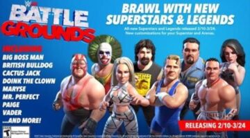 WWE 2K Battlegrounds Reveals New Roster Updates