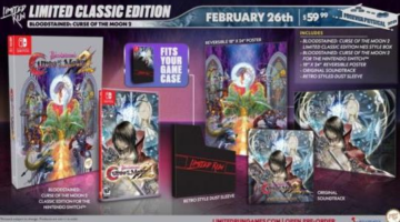 Bloodstained: Curse of the Moon 2 Limited Classic Edition Revealed by Limited Run