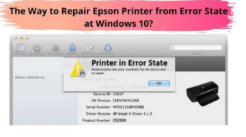 How To Fix Epson Printer in Error State problem? +1-855-847-1975
