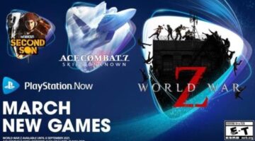 PS Now games for March: World War Z, Ace Combat 7: Skies Unknown, InFamous: Second Son and Superhot