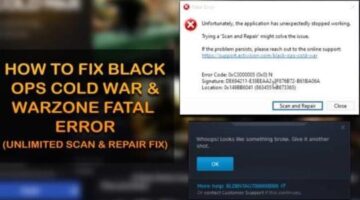 Unlimited “Scan & Repair” Fix For Battle.Net Launcher (Warzone & Black Ops Cold War)