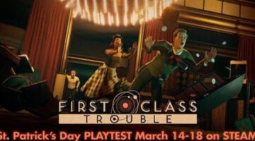 “First Class Trouble” is kicking-off its St. Patrick’s Day-themed playtest via Steam on March 14th