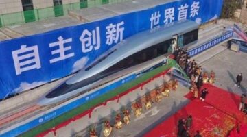 China has a new train that can go a record-setting 385 mph