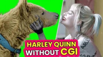 What Harley Quinn Looks Like Without CGI, Visual Effects & Makeup