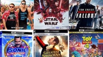 Amazon Features Various 4K UHD Movies On Sale Under $10 & $17