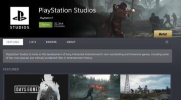 PlayStation Studios Steam Page Updated With 3 New Games