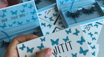 Custom Eyelash Packaging And Private Logo Eyelash Cases