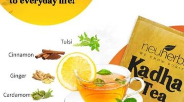 Buy Kadha Tea Lemon Flavour Immunity Booster | Neuherbs