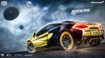 PUBG MOBILE and McLaren collaborate with in-game 570S Coupé