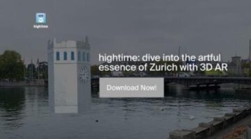 Hightime: 3D AR Zurich fun – augmented reality app