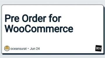 Pre Order for WooCommerce