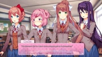 Enter the terrifying world of poetry & romance in Doki Doki Literature Club Plus! on PC and console