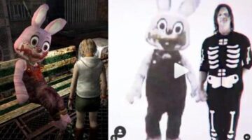 Norman Reedus Trolls The Internet With Robbie The Silent Hill Rabbit