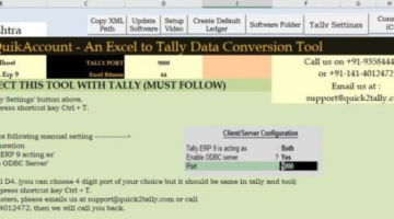 Excel to Tally, Excel to Tally Import Utility, How to Import Sales Data From Excel to Tally