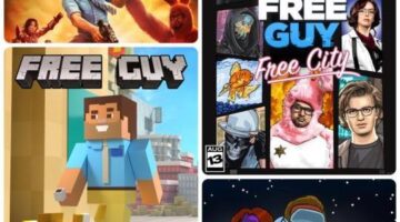 Ryan Reynolds Becomes Mario, DOOM Guy and More in these Free Guy Posters