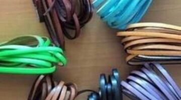 Flat Leather Cord