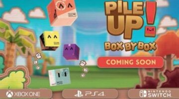The family-friendly cooperative 3D platformer “Pile Up! Box by Box” is now available for consoles
